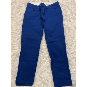 Women's JC‎ Penney Blue Chino Khaki Pant Size 6/28